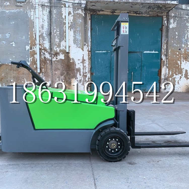 解放区小型电动叉车1吨2吨步行站驾式电瓶堆高充电装卸车液压升降车铲车